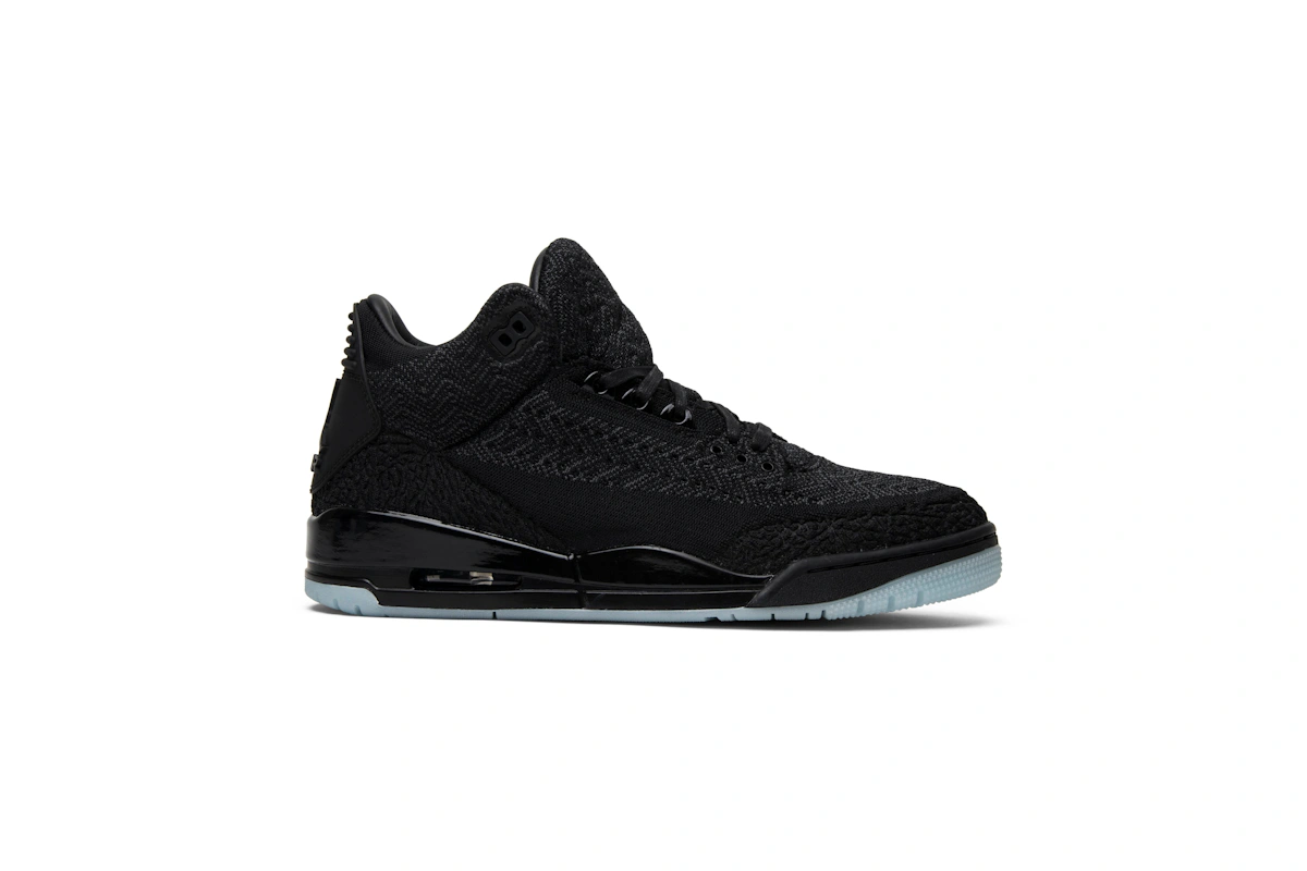Air Jordan 3 Retro Flyknit 'Black' AQ1005-001