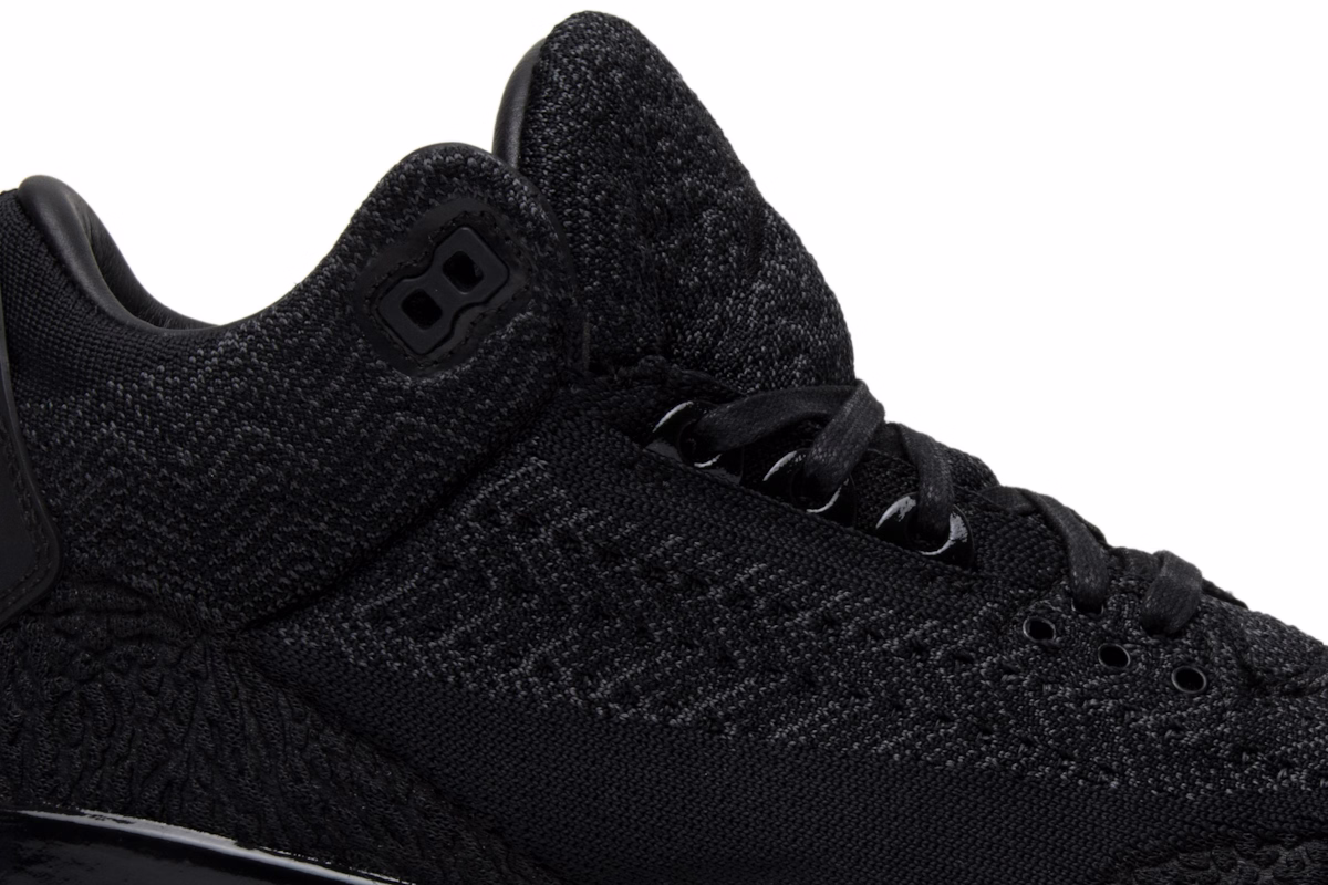 Air Jordan 3 Retro Flyknit 'Black' AQ1005-001