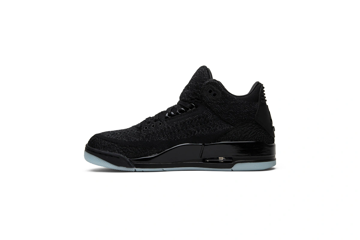 Air Jordan 3 Retro Flyknit 'Black' AQ1005-001