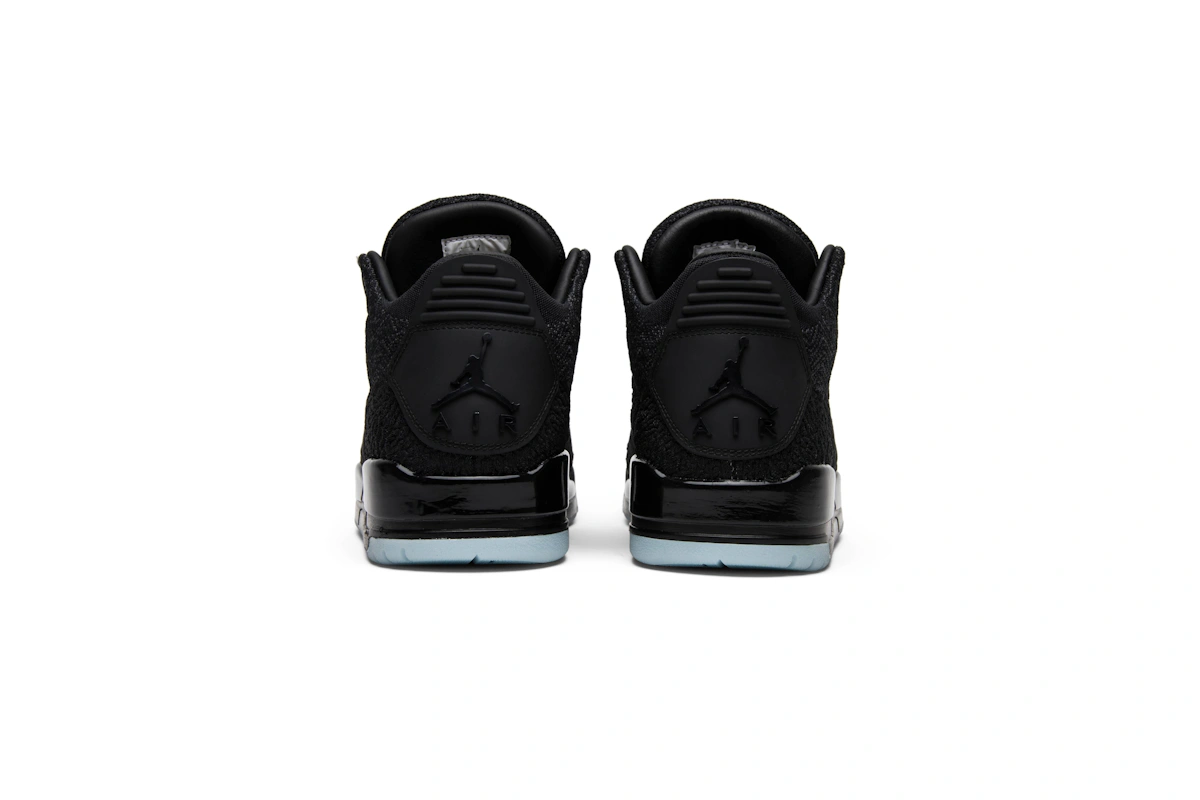 Air Jordan 3 Retro Flyknit 'Black' AQ1005-001