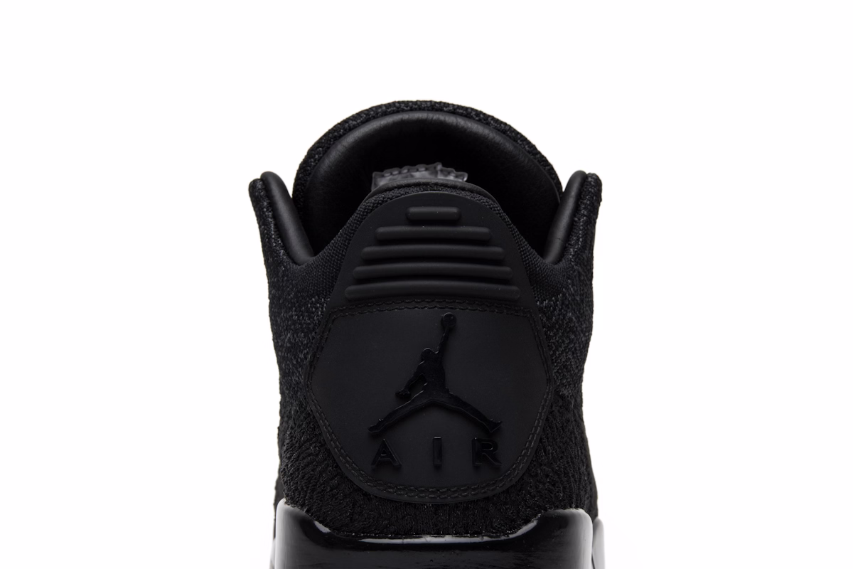 Air Jordan 3 Retro Flyknit 'Black' AQ1005-001