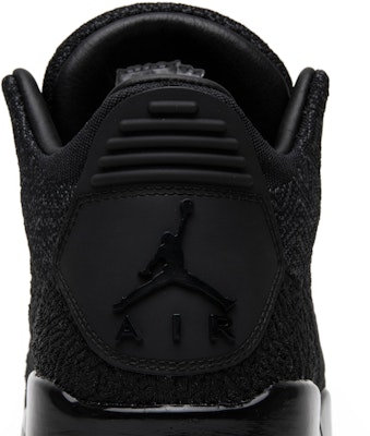 에어 조던 3 레트로 플라이니트 "블랙" AQ1005-001 Sizing 에어 조던 3 레트로 플라이니트 "블랙" AQ1005-001