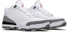 Cheap Air Jordan 3 Retro Golf Putih Simen AJ3783-100