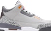 Order Air Jordan 3 Retro LS 2006 'Cool Grey' Lelaki Kelabu Sejuk 315297-062