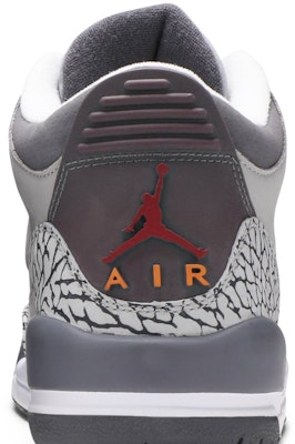Air Jordan 3 Retro LS 2006 'Cool Grey' Lelaki Kelabu Sejuk 315297-062 Sizing Air Jordan 3 Retro LS 2006 'Cool Grey' Lelaki Kelabu Sejuk 315297-062