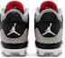 Sizing Air Jordan 3 Retro MCS '黑水泥' FZ8627-001