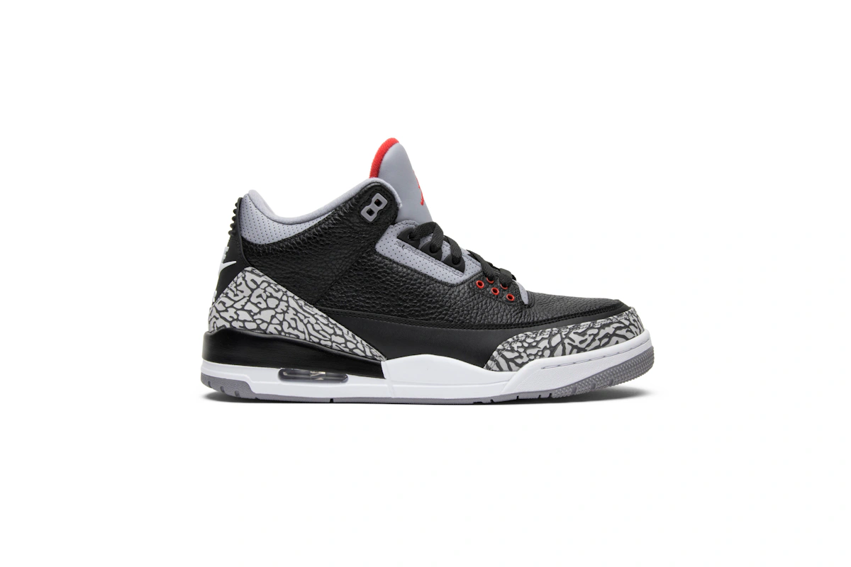 Air Jordan 3 Retro OG 'Black Cement' 2018 854262-001