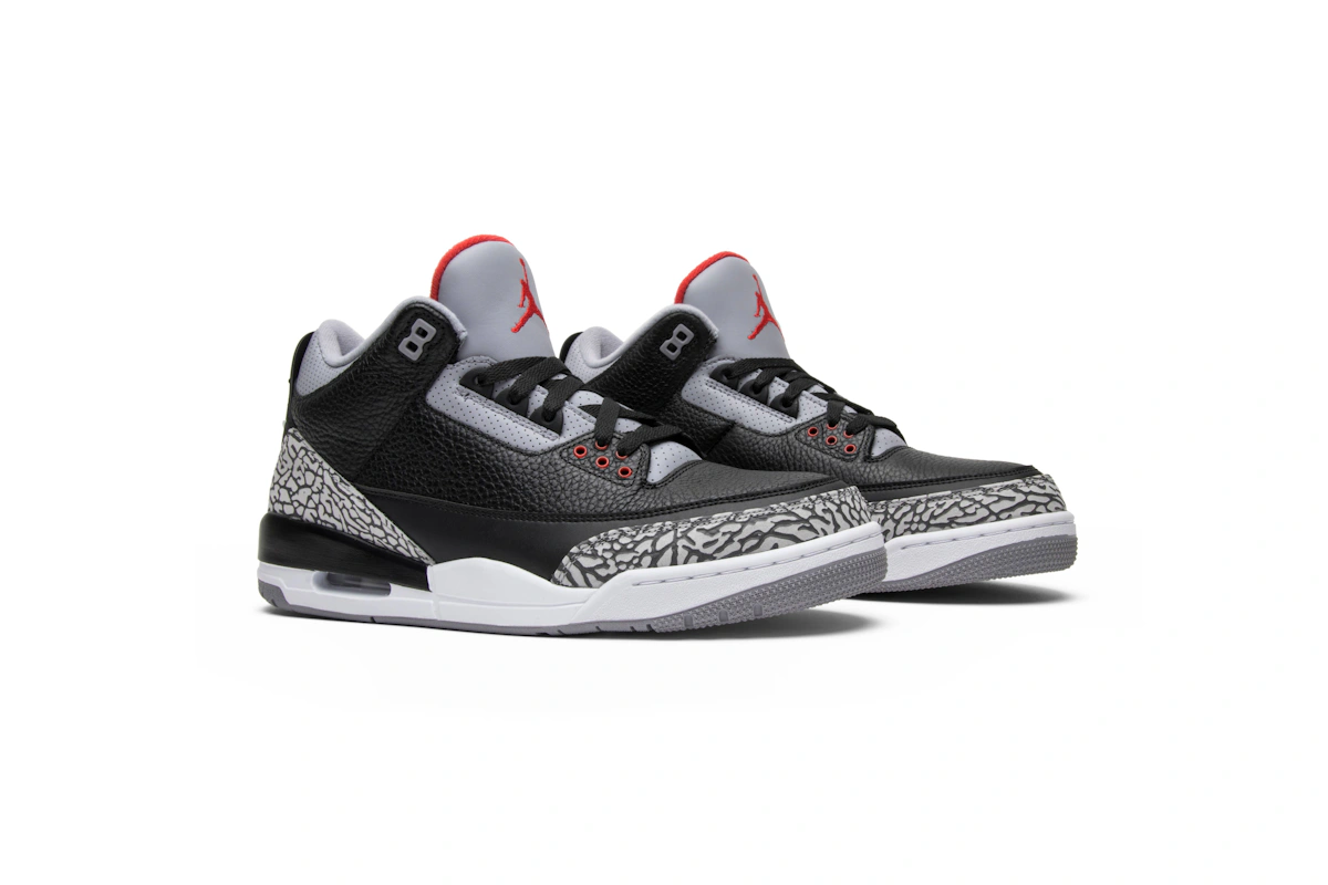 Air Jordan 3 Retro OG 'Black Cement' 2018 854262-001
