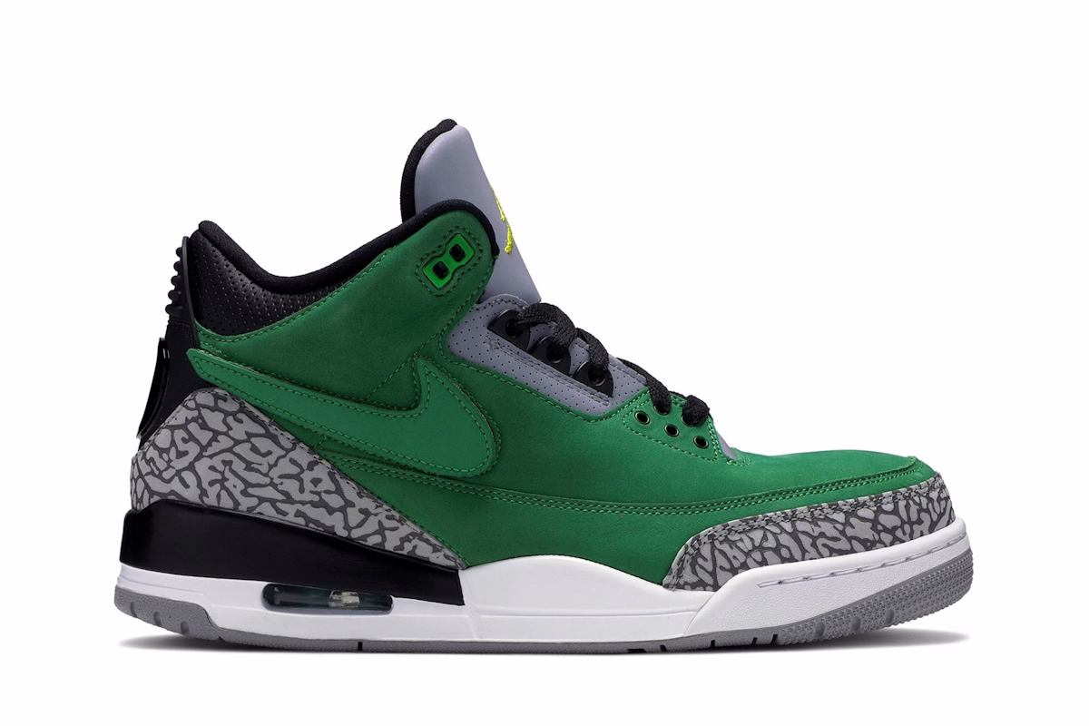 Air Jordan 3 Retro PE 'Tinker - Oregon Ducks'