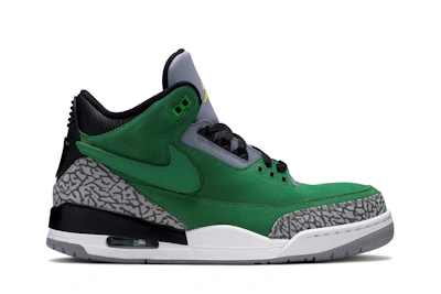 Air Jordan 3 Retro PE 'Tinker - Oregon Ducks'
