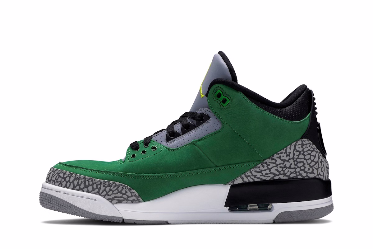 Air Jordan 3 Retro PE 'Tinker - Oregon Ducks'