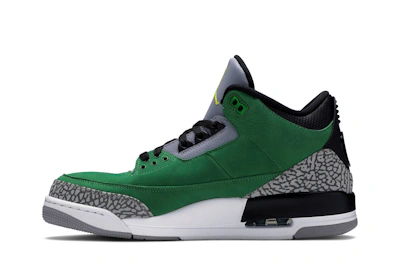 Air Jordan 3 Retro PE 'Tinker - Oregon Ducks'