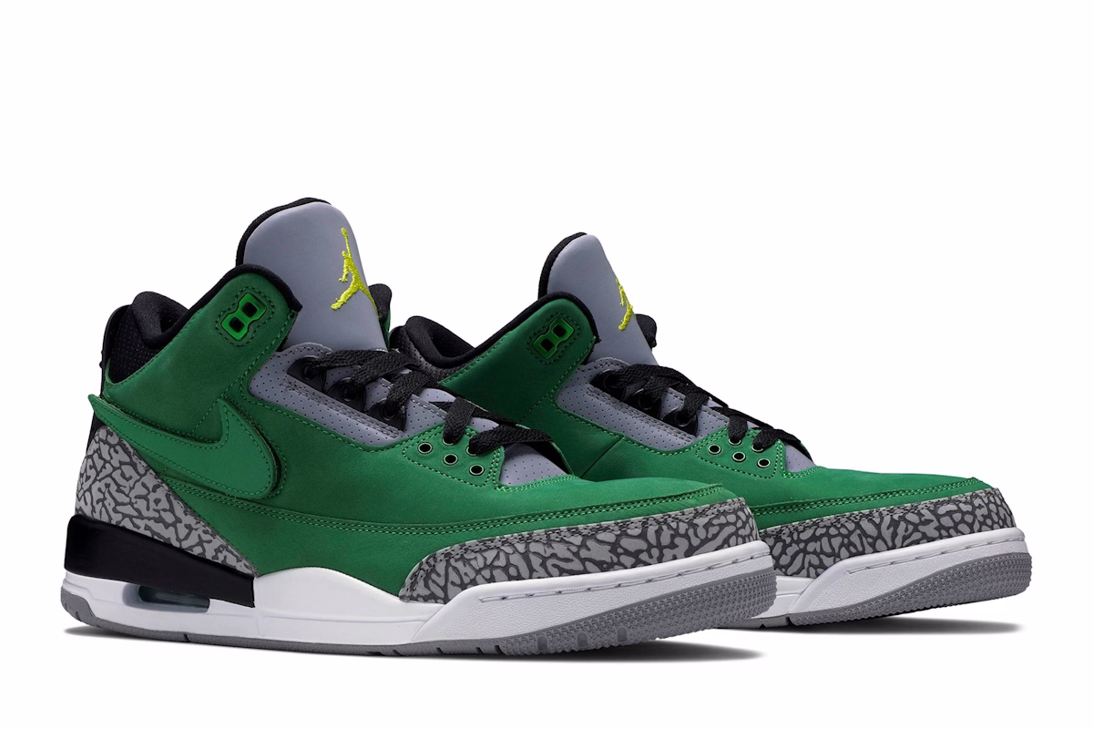 Air Jordan 3 Retro PE 'Tinker - Oregon Ducks'