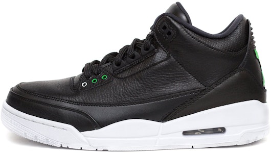Air Jordan 3 Retro StockX Day 'Hitam Putih Hijau' 136064-020x Buy Air Jordan 3 Retro StockX Day 'Hitam Putih Hijau' 136064-020x