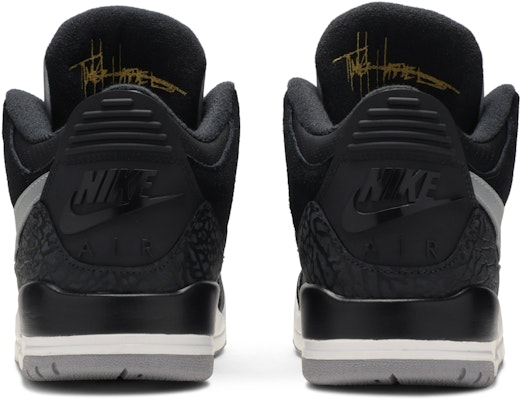Air Jordan 3 Retro Tinker SP 'Black Cement' CK4348-007 Details for Air Jordan 3 Retro Tinker SP 'Black Cement' CK4348-007