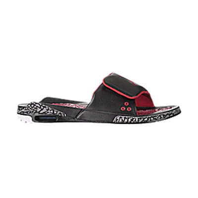 Jordan 3 Slide 'Black Cement Grey'