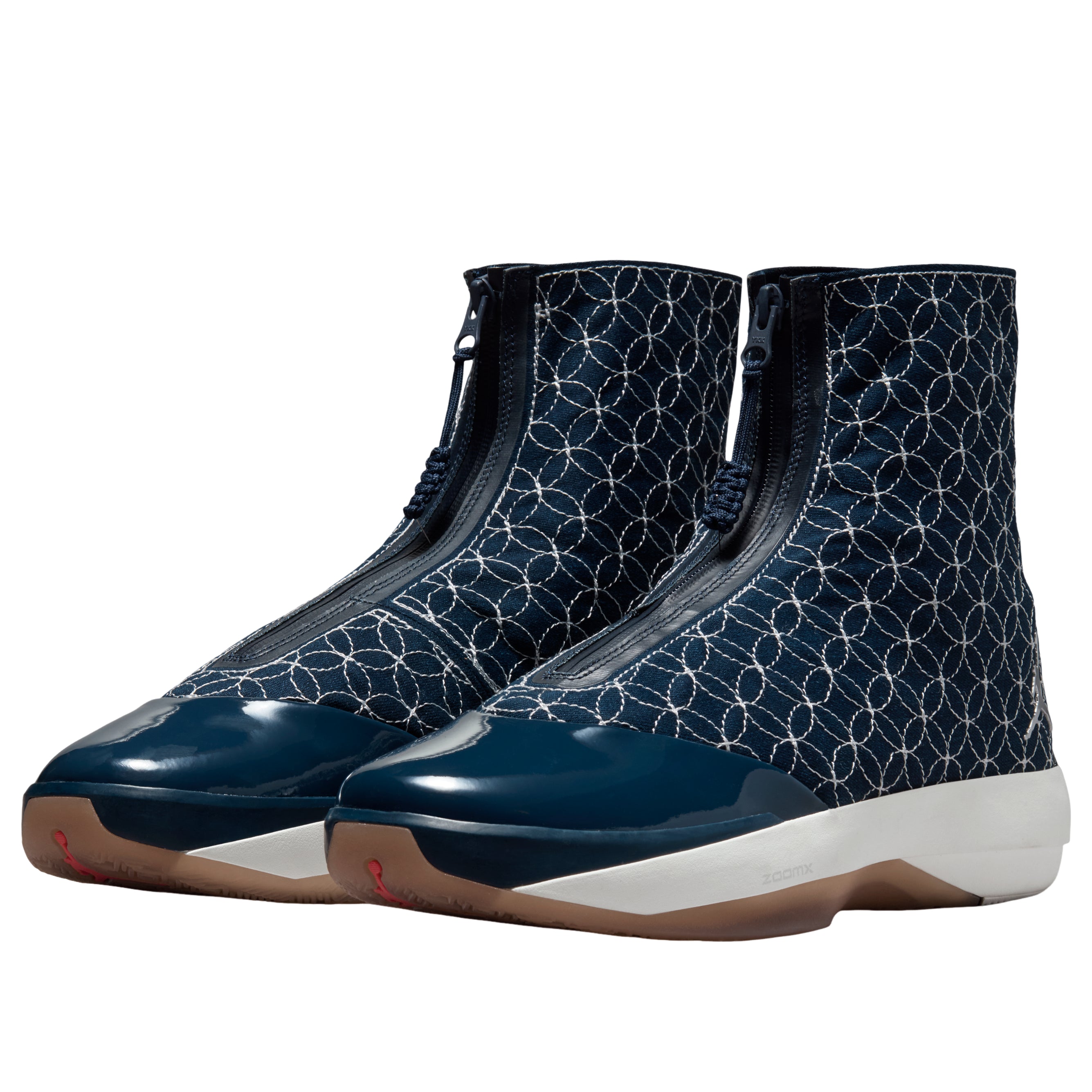 Purchase Air Jordan 4028 ''College Navy-Sail-Chrome'' ''Rui Hachimura'' sneakers. IQ5893-400