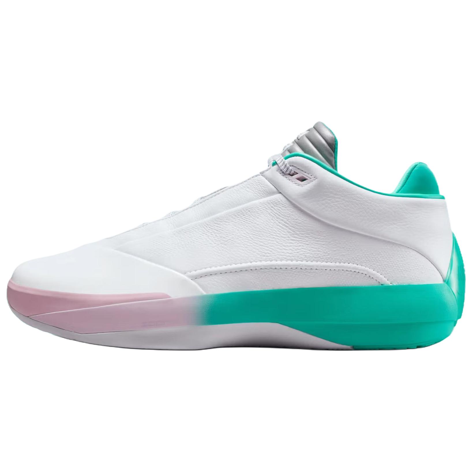 Air Jordan 40 "Guo Ailun" PF Low White Green Basketball Shoes Comfortable Responsive IQ5380-100