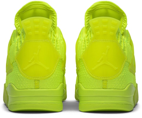 Air Jordan 4 Flyknit 'Volt' AQ3559-700 Details for Air Jordan 4 Flyknit 'Volt' AQ3559-700