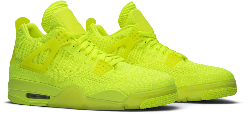 Air Jordan 4 Flyknit 'Volt' AQ3559-700 Cheap Air Jordan 4 Flyknit 'Volt' AQ3559-700