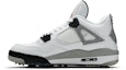 Lookbook Air Jordan 4 Golf 'White Cement' Putih Kelabu CU9981-100