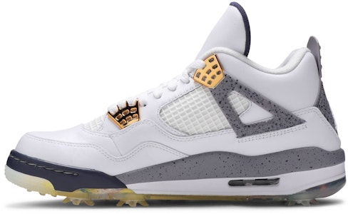 Air Jordan 4 Golf 'Putih Midnight Navy' CU9981-102 Lookbook Air Jordan 4 Golf 'Putih Midnight Navy' CU9981-102