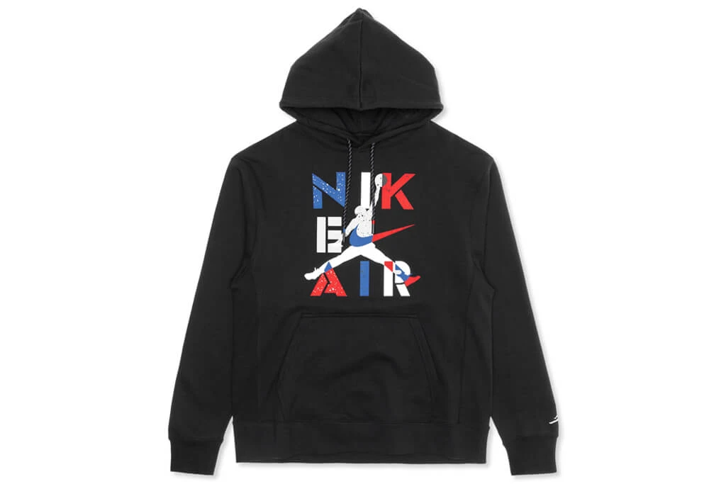 Order Air Jordan 4 MJ Legacy Pullover Hoodie Sweatshirt Hitam CQ8291-010