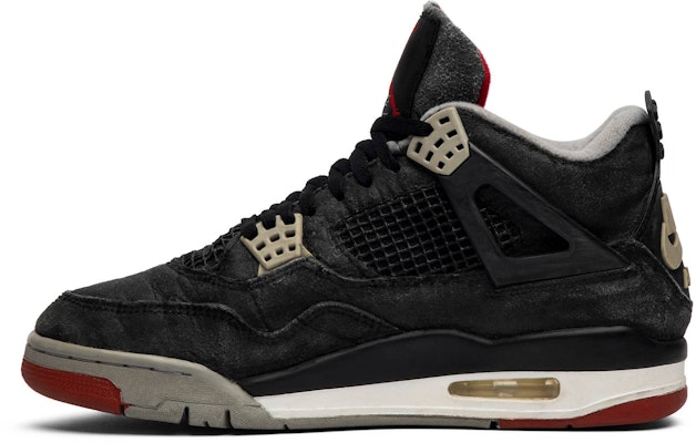 Air Jordan 4 OG 1989 'Bred' Original Hitam Merah 4363 Lookbook Air Jordan 4 OG 1989 'Bred' Original Hitam Merah 4363