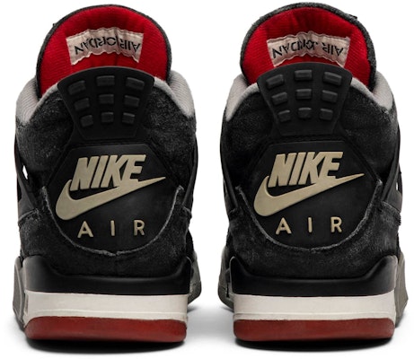 Air Jordan 4 OG 1989 'Bred' Original Hitam Merah 4363 Details for Air Jordan 4 OG 1989 'Bred' Original Hitam Merah 4363