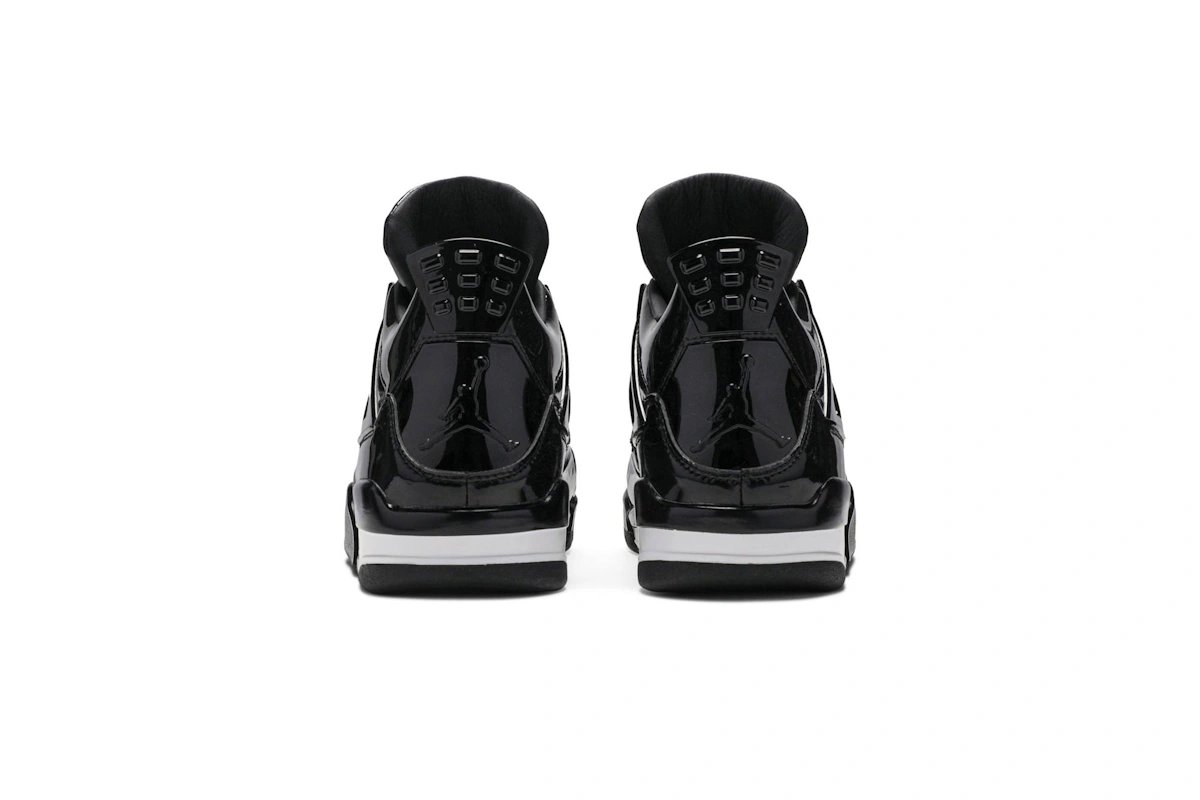 Air Jordan 4 Retro 11Lab4 'Black Patent Leather' 719864-010