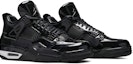 Cheap Air Jordan 4 Retro 11Lab4 'Kulit Paten Hitam' 719864-010