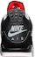 Sizing Air Jordan 4 Retro 1999 'Bred' Lelaki 136013-001