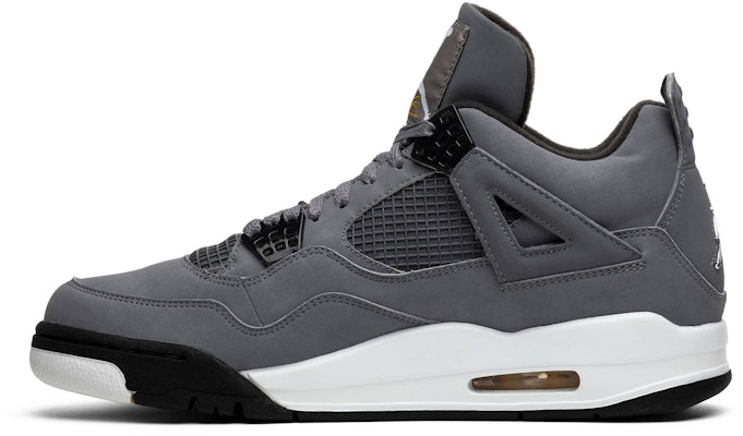 Air Jordan 4 Retro 2004 'Cool Grey' Lelaki Casual Sneakers Kelabu. 308497-001 Lookbook Air Jordan 4 Retro 2004 'Cool Grey' Lelaki Casual Sneakers Kelabu. 308497-001