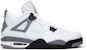 Air Jordan 4 Retro 2012 'White Cement' Putih Kelabu 308497-103