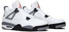Cheap Air Jordan 4 Retro 2012 'White Cement' Putih Kelabu 308497-103