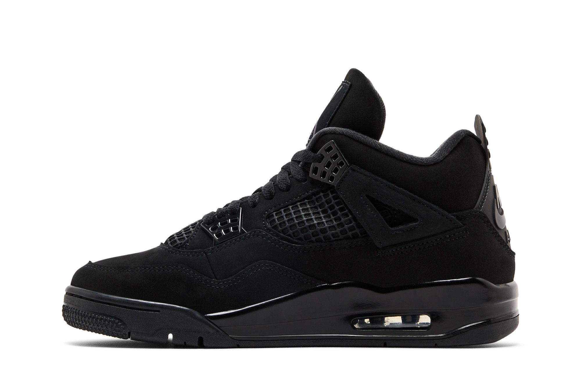 Shop Air Jordan 4 Retro 2025 'Black Cat' FV5029-010