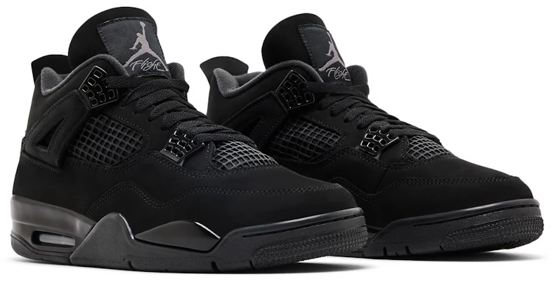 Air Jordan 4 Retro 2025 'Kucing Hitam' FV5029-010 2