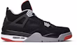 Buy Air Jordan 4 Retro 'Bred' 2012 Lelaki Wanita Kasual Sneaker 308497-089