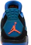 Sizing Air Jordan 4 Retro 'Cavs' Lelaki Kasual Sneakers 308497-027
