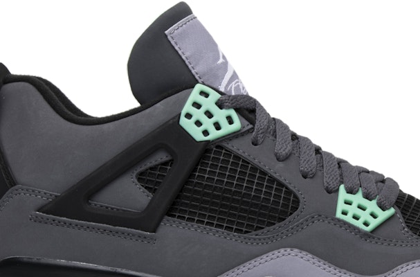 Jordan 4 green glow sales