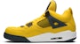 Air Jordan 4 Retro 'Lightning' 2006 Lelaki Wanita Sneakers 314254-702