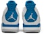 Air Jordan 4 Retro 'Military Blue' 2012 Lelaki Wanita Sneakers. 308497-105