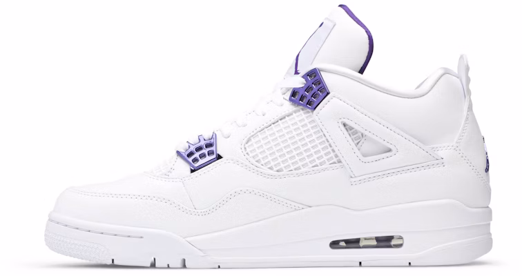 Air Jordan 4 Retro 'Purple Metallic' CT8527-115 Lookbook Air Jordan 4 Retro 'Purple Metallic' CT8527-115