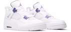 Cheap Air Jordan 4 Retro 'Purple Metallic' CT8527-115 (Warna Ungu Metalik)