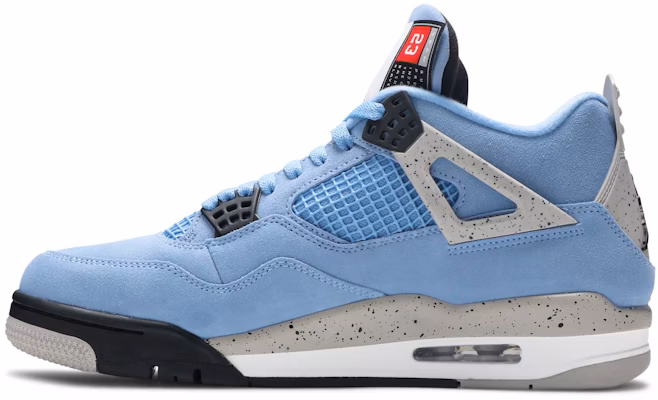 Air Jordan 4 Retro 'University Blue' CT8527-400 Lookbook Air Jordan 4 Retro 'University Blue' CT8527-400