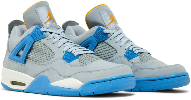 Air Jordan 4 Retro LS 'Mist Blue' - Biru Kelabu 314254-041 Cheap Air Jordan 4 Retro LS 'Mist Blue' - Biru Kelabu 314254-041