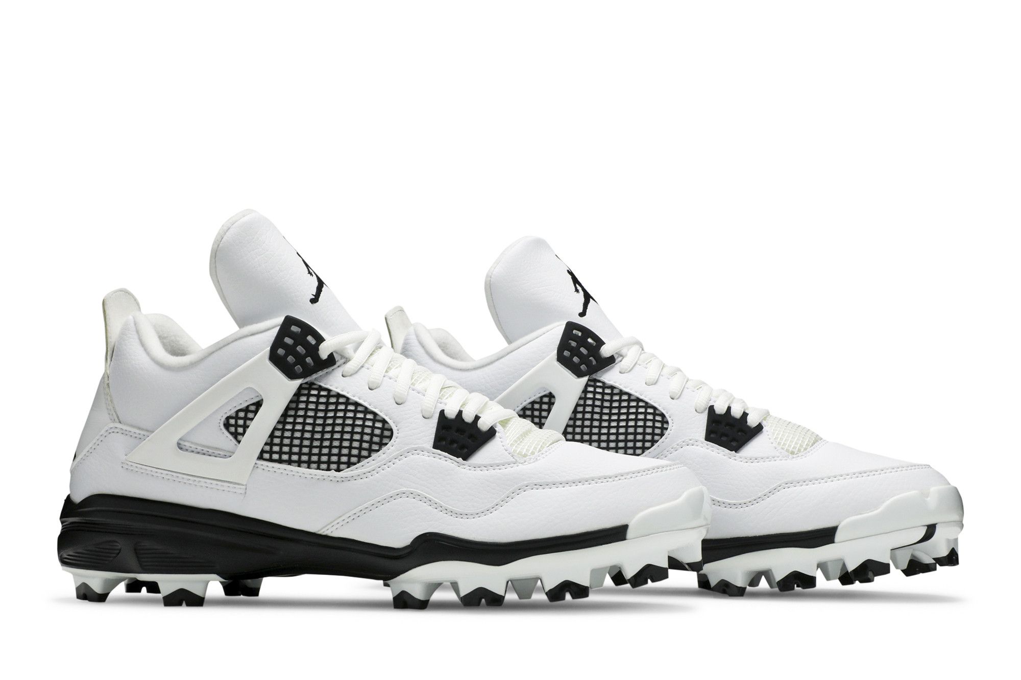 Cheap Air Jordan 4 Retro MCS 'Putih Hitam' 807709-110