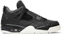Air Jordan 4 Retro PRM 'Pinnacle' 819139-010 (Hitam/Emas)