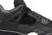 Air Jordan 4 Retro PRM 'Pinnacle' 819139-010 (Hitam/Emas)