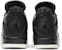 Air Jordan 4 Retro PRM 'Pinnacle' 819139-010 (Hitam/Emas)